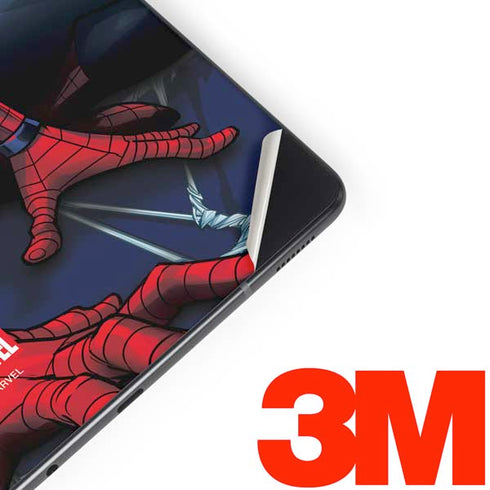 Marvel Spiderman Crawling Spiderman Samsung Galaxy Tab Skin