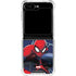 Marvel Spiderman Crawling Spiderman Galaxy Z Flip6 Clear Case