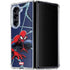 Marvel Spiderman Crawling Spiderman Galaxy Z Fold5 5G Clear Case