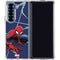 Marvel Spiderman Crawling Spiderman Galaxy Z Fold6 Clear Case