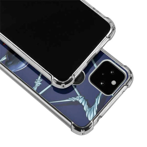Marvel Spiderman Crawling Spiderman Google Pixel 5a 5G Clear Case
