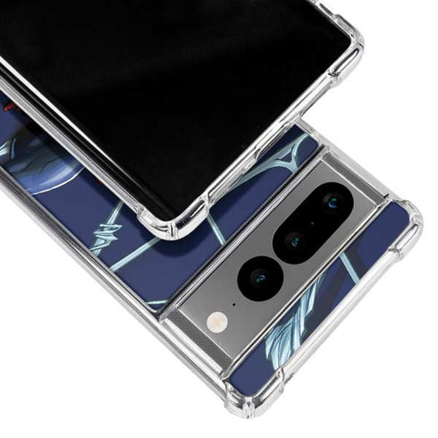 Marvel Spiderman Crawling Spiderman Google Pixel 7 Pro Clear Case