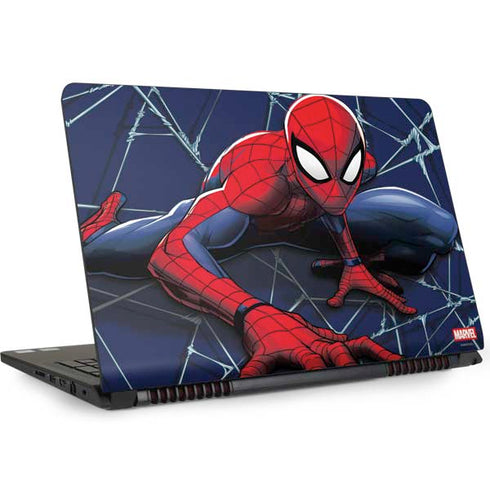 Marvel Spiderman Crawling Spiderman Dell Inspiron Skin
