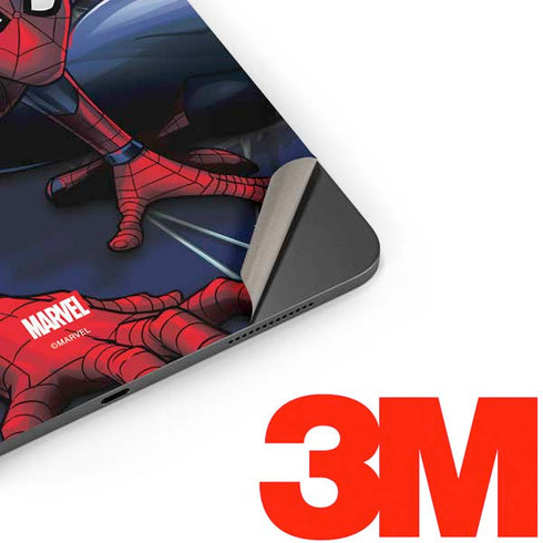 Marvel Spiderman Crawling Spiderman Apple iPad Pro Skin