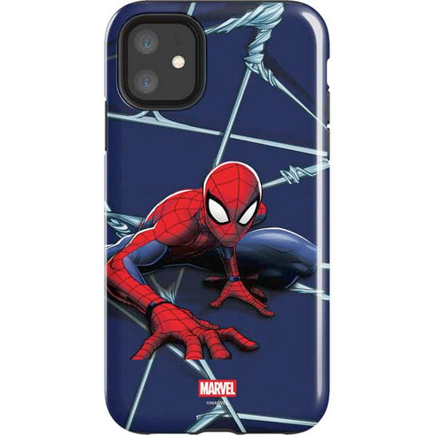 Marvel Spiderman Crawling Spiderman iPhone 11 Impact Case