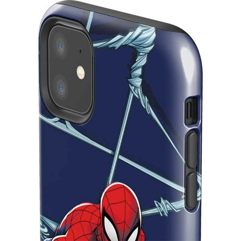 Marvel Spiderman Crawling Spiderman iPhone 11 Impact Case