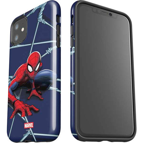 Marvel Spiderman Crawling Spiderman iPhone 11 Impact Case