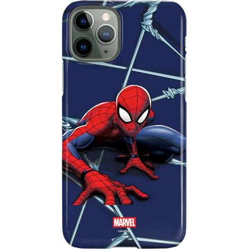 Marvel Spiderman Crawling Spiderman iPhone 11 Pro Lite Case
