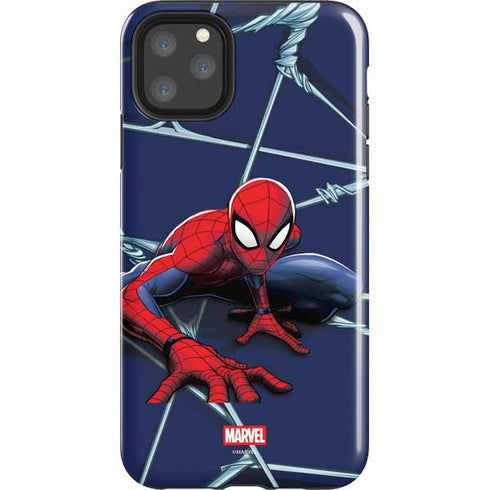 Marvel Spiderman Crawling Spiderman iPhone Cases