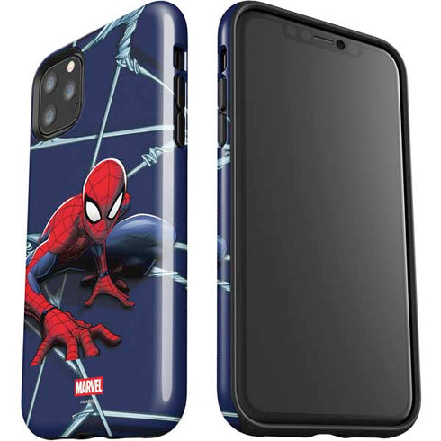 Marvel Spiderman Crawling Spiderman iPhone 11 Pro Max Impact Case