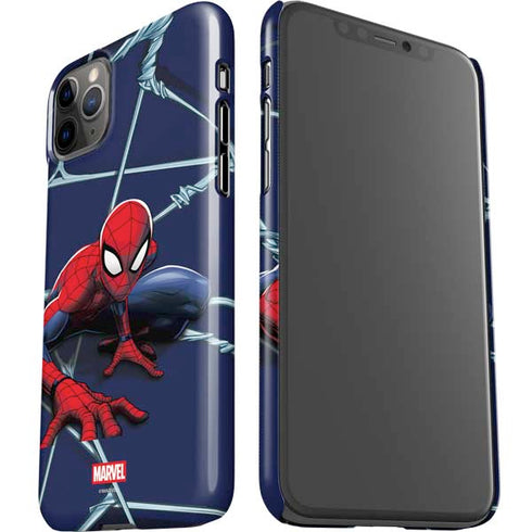 Marvel Spiderman Crawling Spiderman iPhone 11 Pro Max Lite Case
