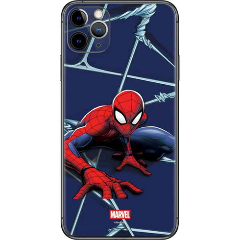 Marvel Spiderman Crawling Spiderman iPhone 11 Pro Max Skin