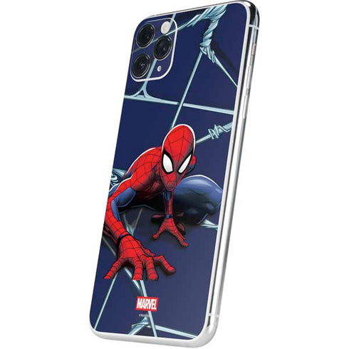 Marvel Spiderman Crawling Spiderman iPhone 11 Pro Max Skin
