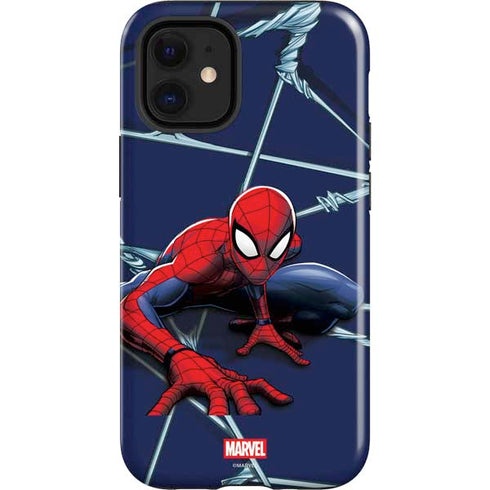 Marvel Spiderman Crawling Spiderman iPhone 12 Mini Impact Case