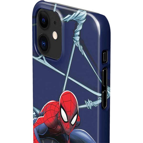Marvel Spiderman Crawling Spiderman iPhone 12 Mini Lite Case