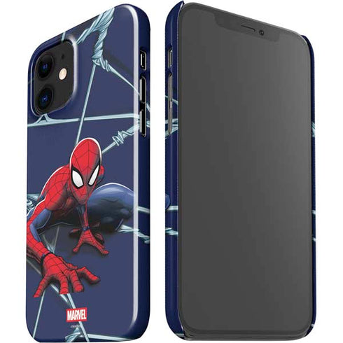 Marvel Spiderman Crawling Spiderman iPhone 12 Mini Lite Case