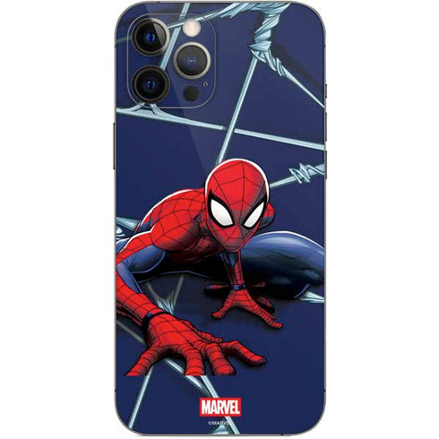 Marvel Spiderman Crawling Spiderman iPhone 12 Pro Max Skin