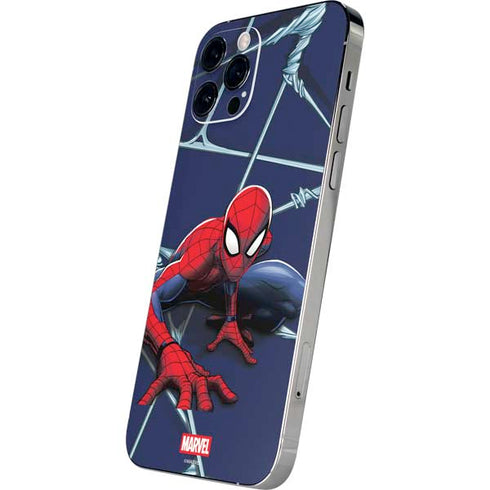Marvel Spiderman Crawling Spiderman iPhone 12 Pro Max Skin