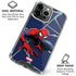 Marvel Spiderman Crawling Spiderman iPhone 15 Pro Clear Case