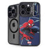 Marvel Spiderman Crawling Spiderman iPhone 15 Pro Kickstand Case