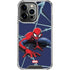 Marvel Spiderman Crawling Spiderman iPhone 15 Pro Max Clear Case