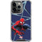 Marvel Spiderman Crawling Spiderman iPhone 16 Pro Clear Case