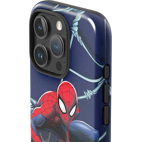 Marvel Spiderman Crawling Spiderman iPhone 16 Pro Impact Case