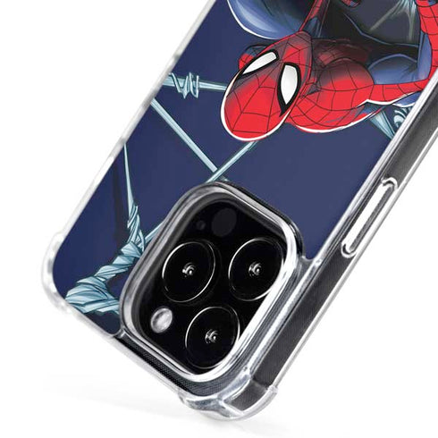 Marvel Spiderman Crawling Spiderman iPhone 16 Pro MagSafe Case