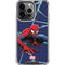 Marvel Spiderman Crawling Spiderman iPhone 16 Pro Max Clear Case