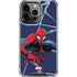 Marvel Spiderman Crawling Spiderman iPhone 16 Pro Max Clear Case