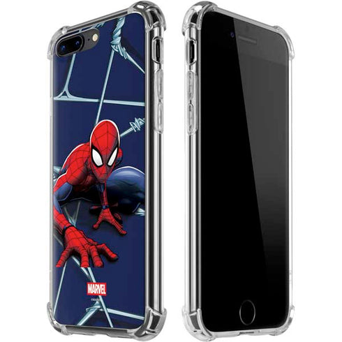 Marvel Spiderman Crawling Spiderman iPhone Cases