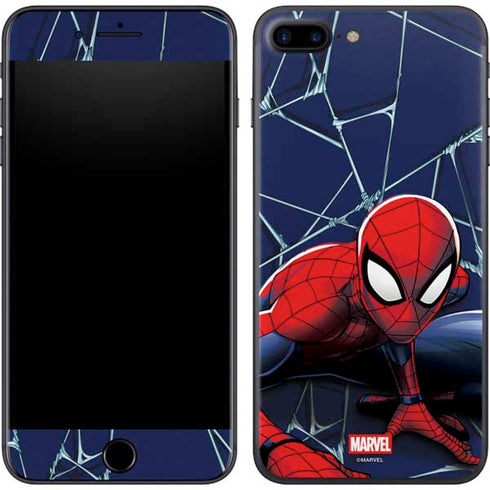 Marvel Spiderman Crawling Spiderman iPhone 7 Plus Skin