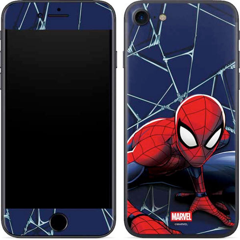 Marvel Spiderman Crawling Spiderman iPhone 7 Skin