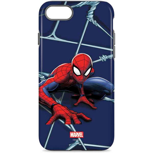 Marvel Spiderman Crawling Spiderman iPhone 8 Pro Case