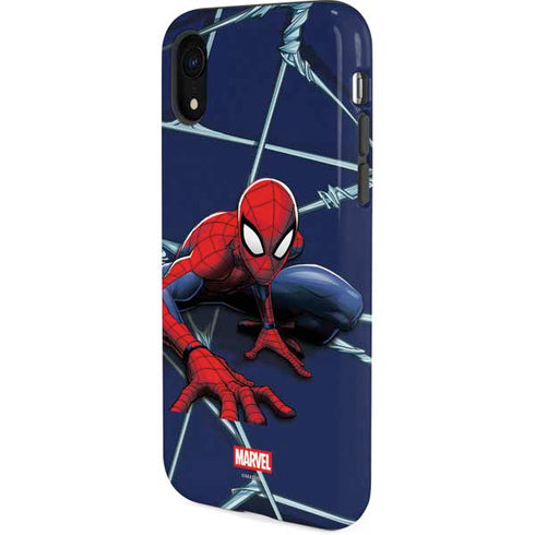 Marvel Spiderman Crawling Spiderman iPhone XR Pro Case