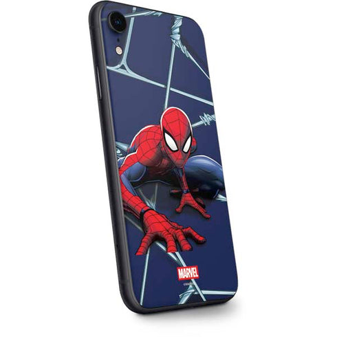 Marvel Spiderman Crawling Spiderman iPhone XR Skin
