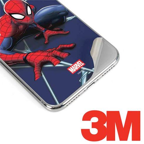 Marvel Spiderman Crawling Spiderman iPhone XS Max Skin