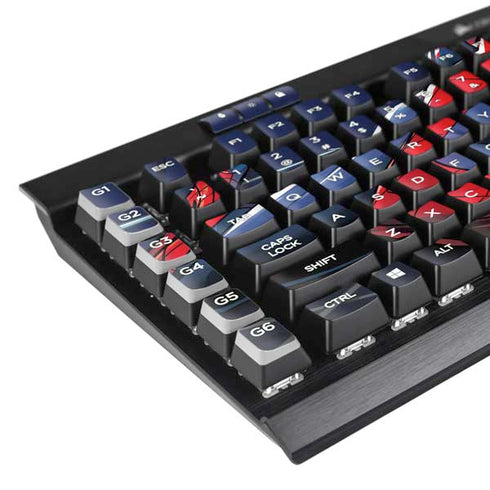 Marvel Spiderman Crawling Spiderman K95 RGB PLATINUM Mechanical Gaming Keyboard Skin