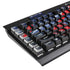 Marvel Spiderman Crawling Spiderman K95 RGB PLATINUM Mechanical Gaming Keyboard Skin