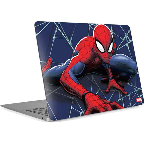 Marvel Spiderman Crawling Spiderman Apple MacBook Air Skin