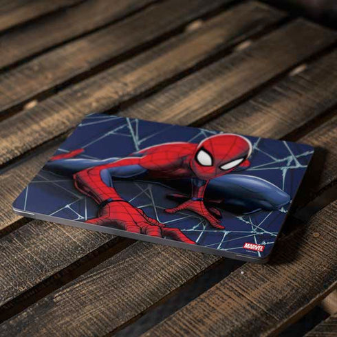 Marvel Spiderman Crawling Spiderman Apple MacBook Air Skin