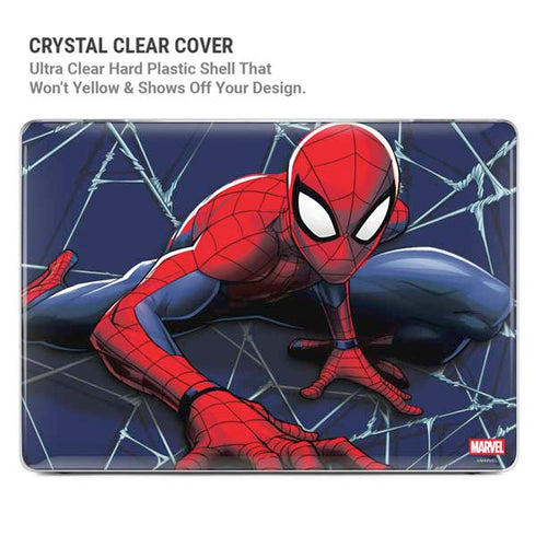 Marvel Spiderman Crawling Spiderman MacBook Air 15in (2023-2025) Case plus Skin