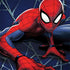 Marvel Spiderman Crawling Spiderman MacBook Skins