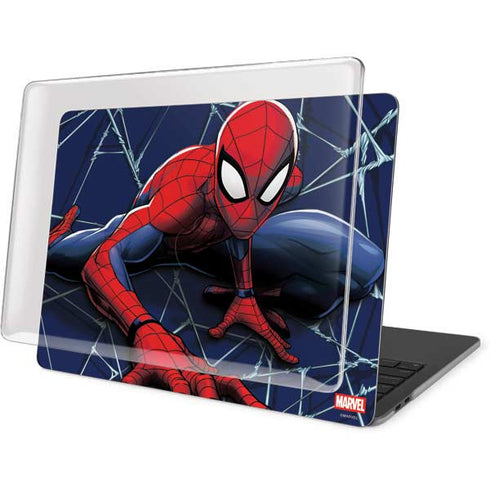 Marvel Spiderman Crawling Spiderman MacBook Pro 16in (2019-20) Case plus Skin
