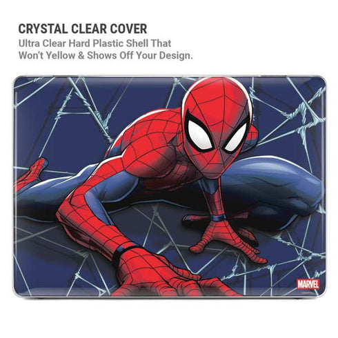 Marvel Spiderman Crawling Spiderman MacBook Cases