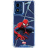 Marvel Spiderman Crawling Spiderman Moto G Play 4G (2024) Clear Case