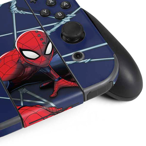 Marvel Spiderman Crawling Spiderman Nintendo Switch Bundle Skin