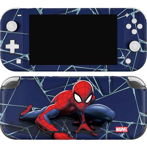 Marvel Spiderman Crawling Spiderman Nintendo Switch Lite Skin