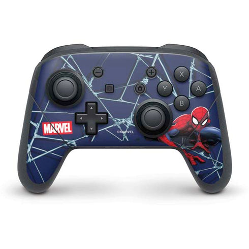 Marvel Spiderman Crawling Spiderman Nintendo Skins