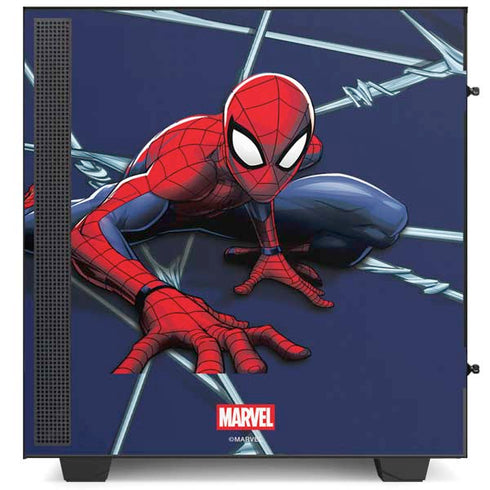 Marvel Spiderman Crawling Spiderman NZXT H510 Compact ATX Mid-Tower Case Skin